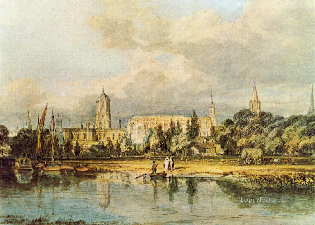 South View of Christ Church etc from the Meadows landscape Joseph Mallord William Turner Oil Paintings